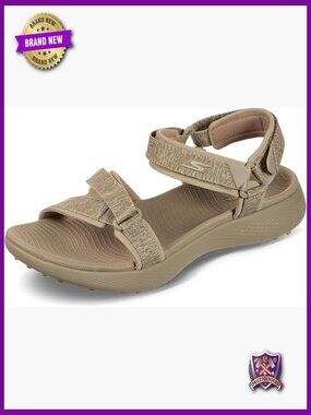 Spikeless Golf Sandals with Cushioned Footbed, Adjustable Straps, Lightweight